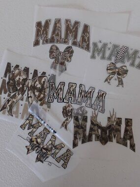 Camo Mama DTF Transfer Pack